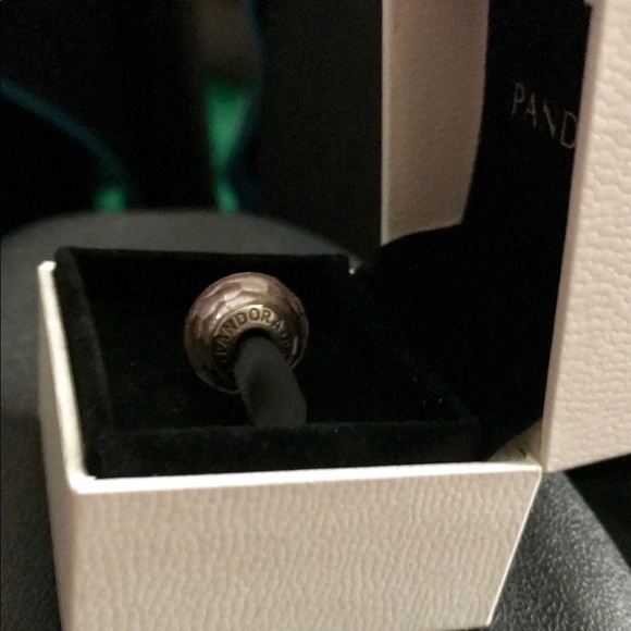 Murano Rose Pink Shimmer Charm - Picture 2 of 4